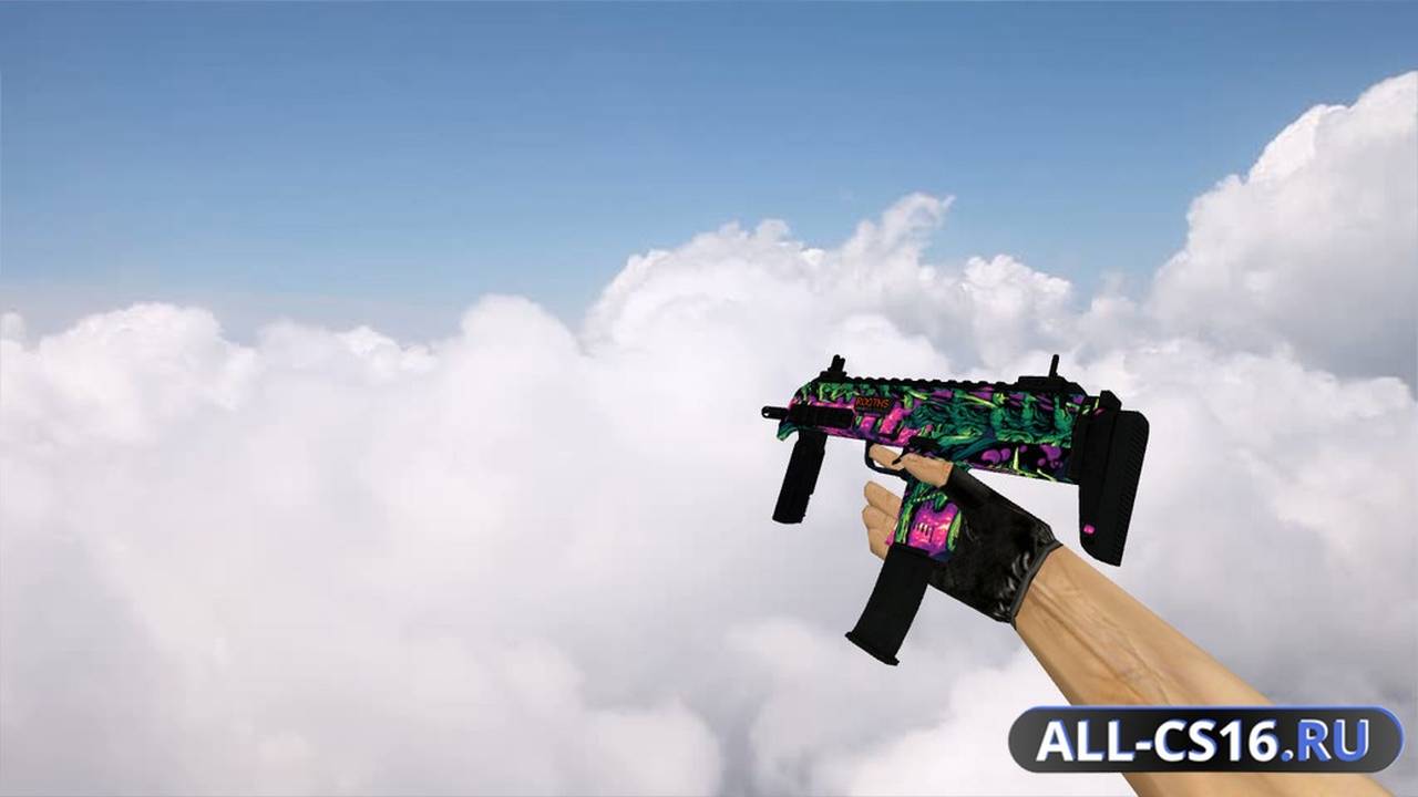 Модель оружия для CS 1.6 - MP5 MP7 Necrovore