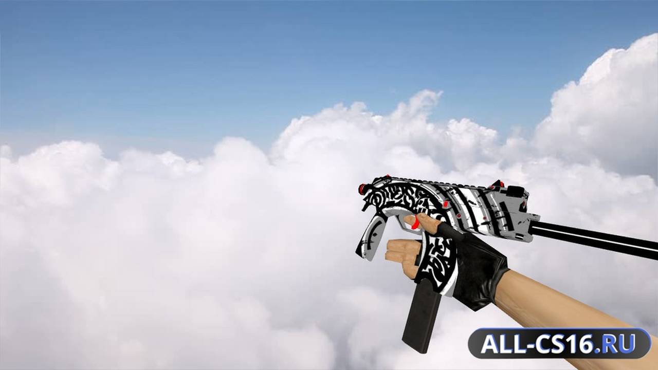 Модель оружия для CS 1.6 - TMP MP9 Calligraphy
