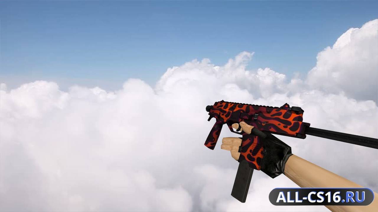 Модель оружия для CS 1.6 - TMP MP9 Ruby Poison