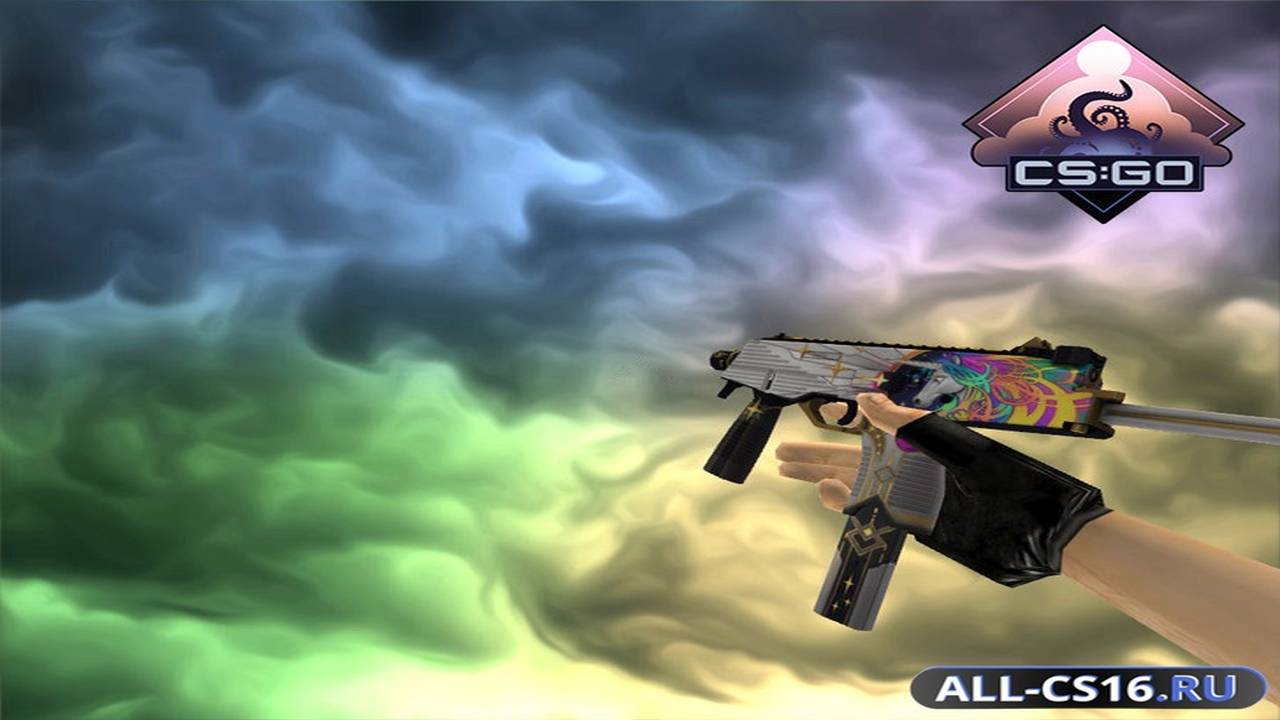 Модель оружия для CS 1.6 - TMP MP9 | Звёздный защитник (Starlight Protector)
