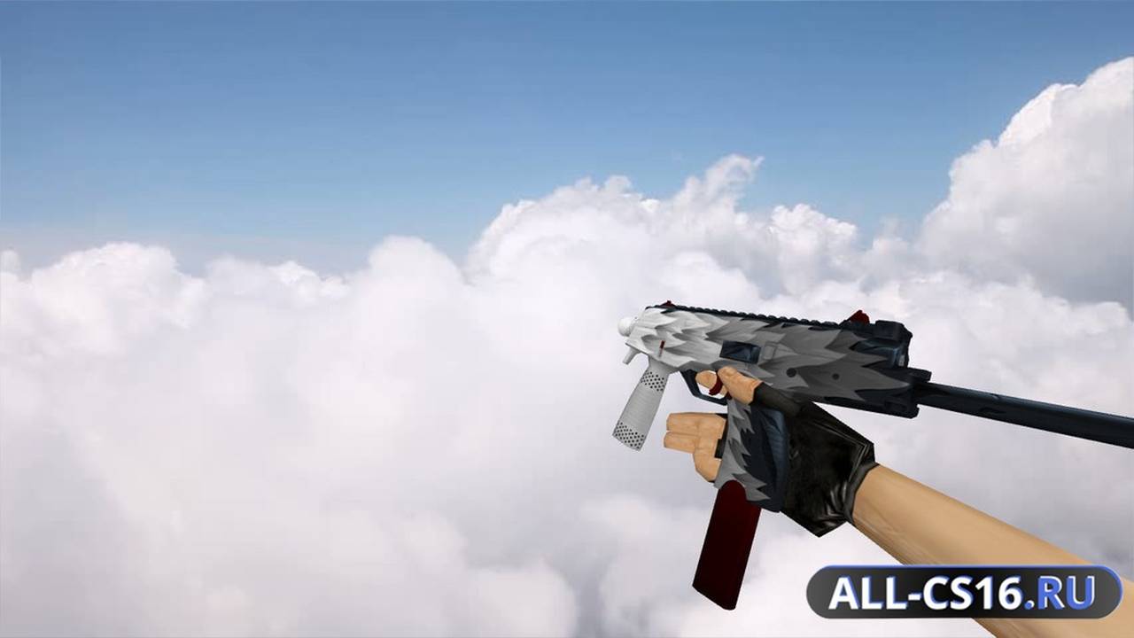 Модель оружия для CS 1.6 - TMP MP9 White Fang