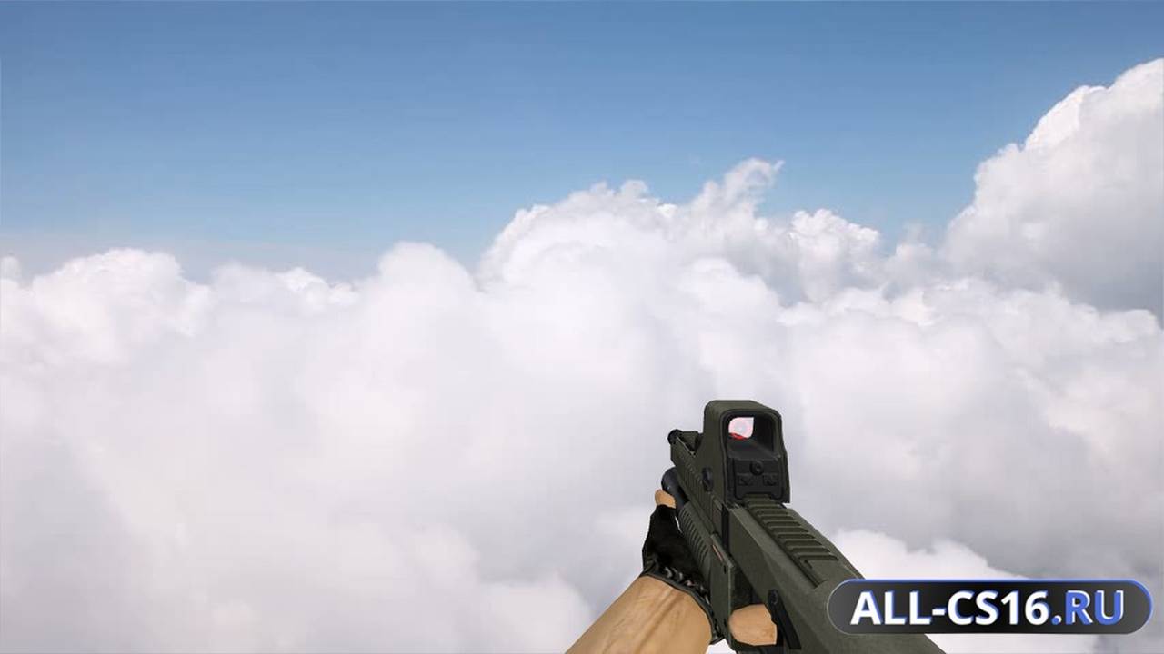 Модель оружия для CS 1.6 - P90 MR-C