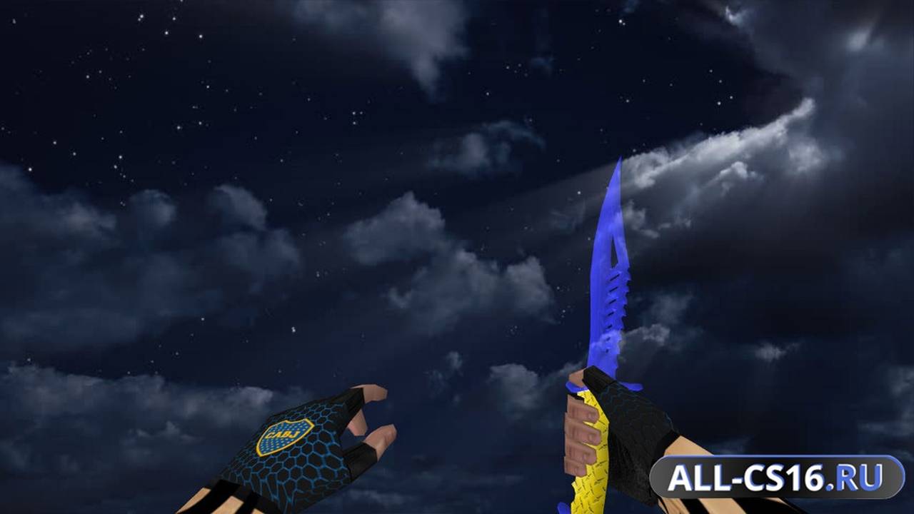 Модель оружия для CS 1.6 - Nautilus Knife Boca Juniors