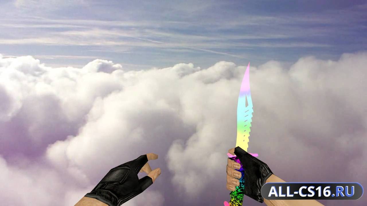 Модель оружия для CS 1.6 - Nautilus Transparent Rainbow