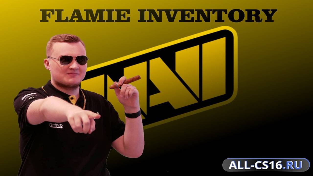 Модель оружия для CS 1.6 - Инвентарь Navi Flamie