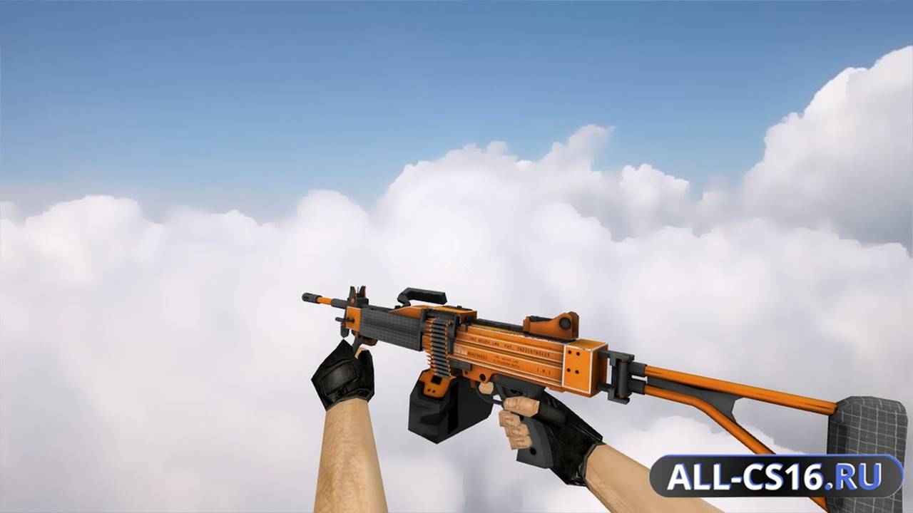 Модель оружия для CS 1.6 - M249 Негев | dev_texture