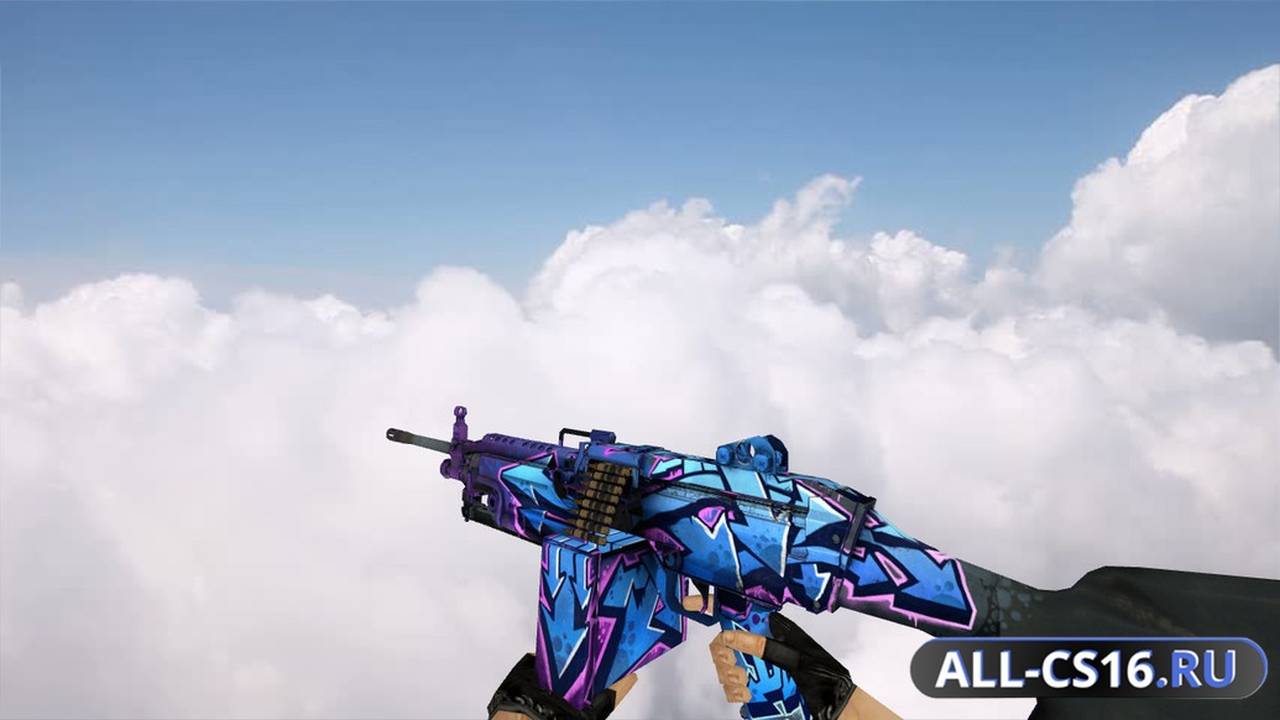 Модель оружия для CS 1.6 - M249 Negev Downvoter