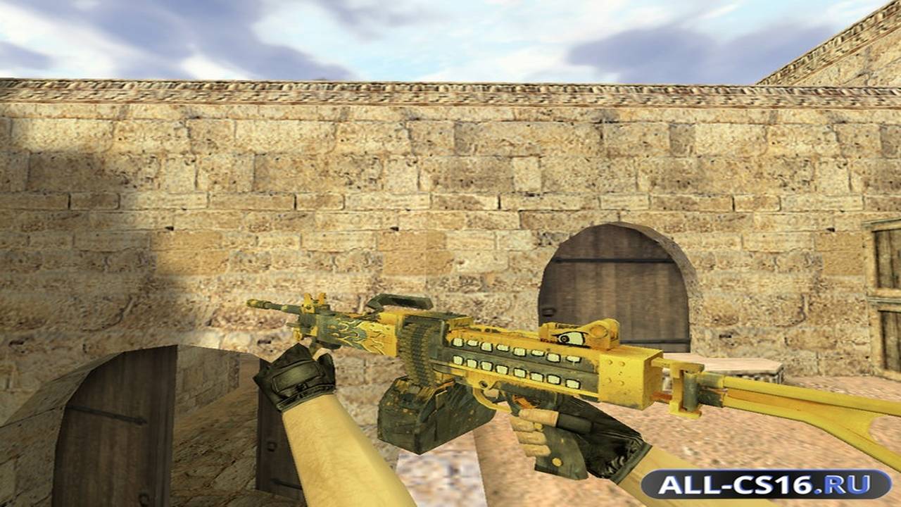 Модель оружия для CS 1.6 - M249 Negev Крикун