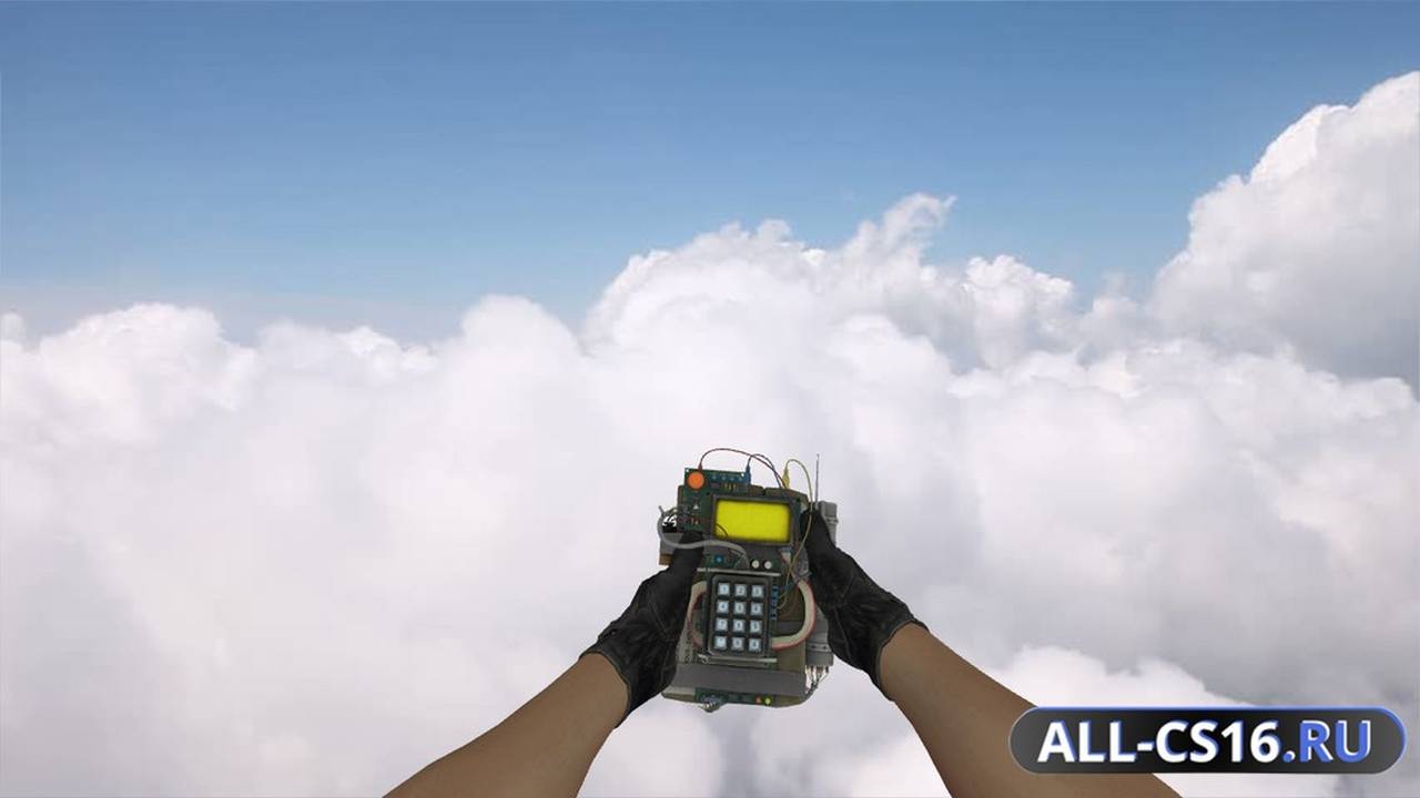 Модель оружия для CS 1.6 - Новая бомба из CSGO
