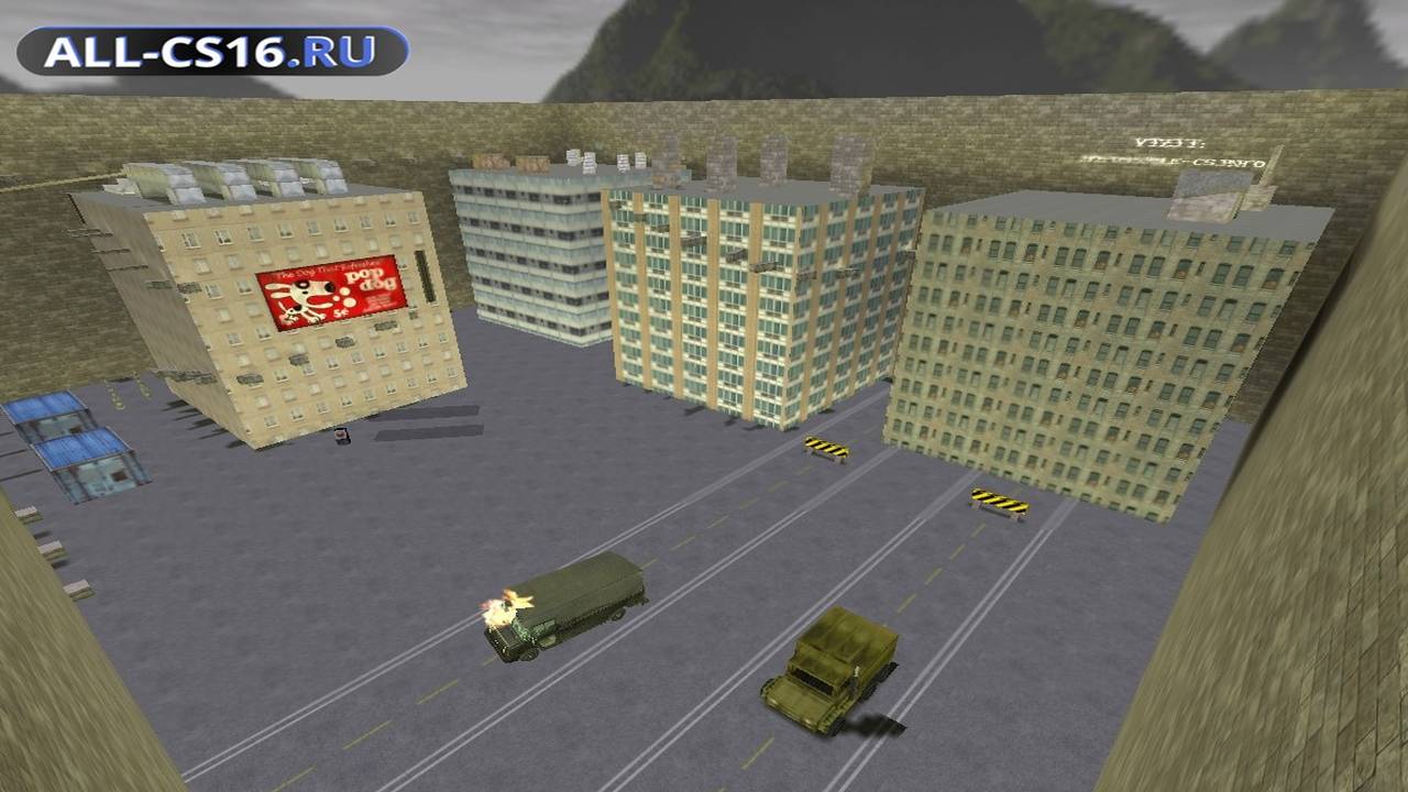 Карта «notkz_city_v2» для CS 1.6 для CS 1.6