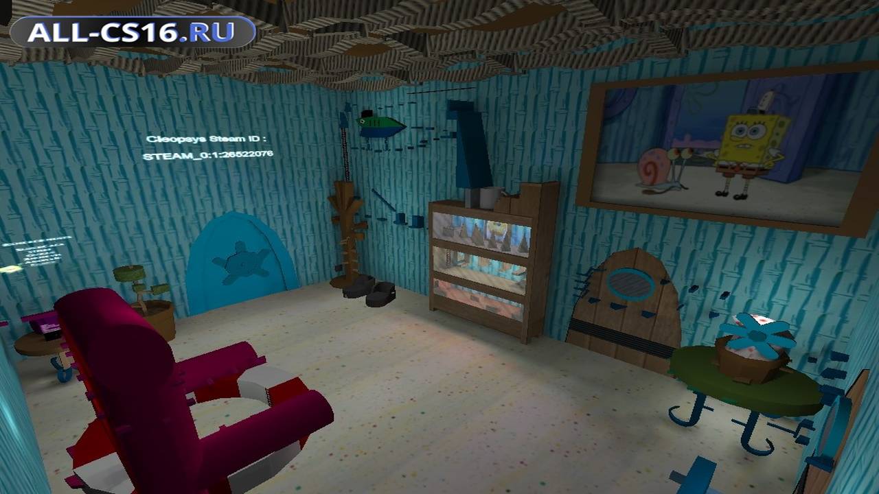 Карта «notkz_ufb_spongebob» для CS 1.6 для CS 1.6
