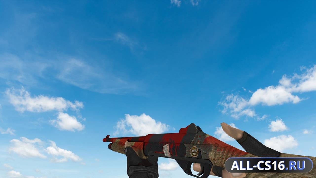 Модель оружия для CS 1.6 - Benelli M3 Nova Marauder