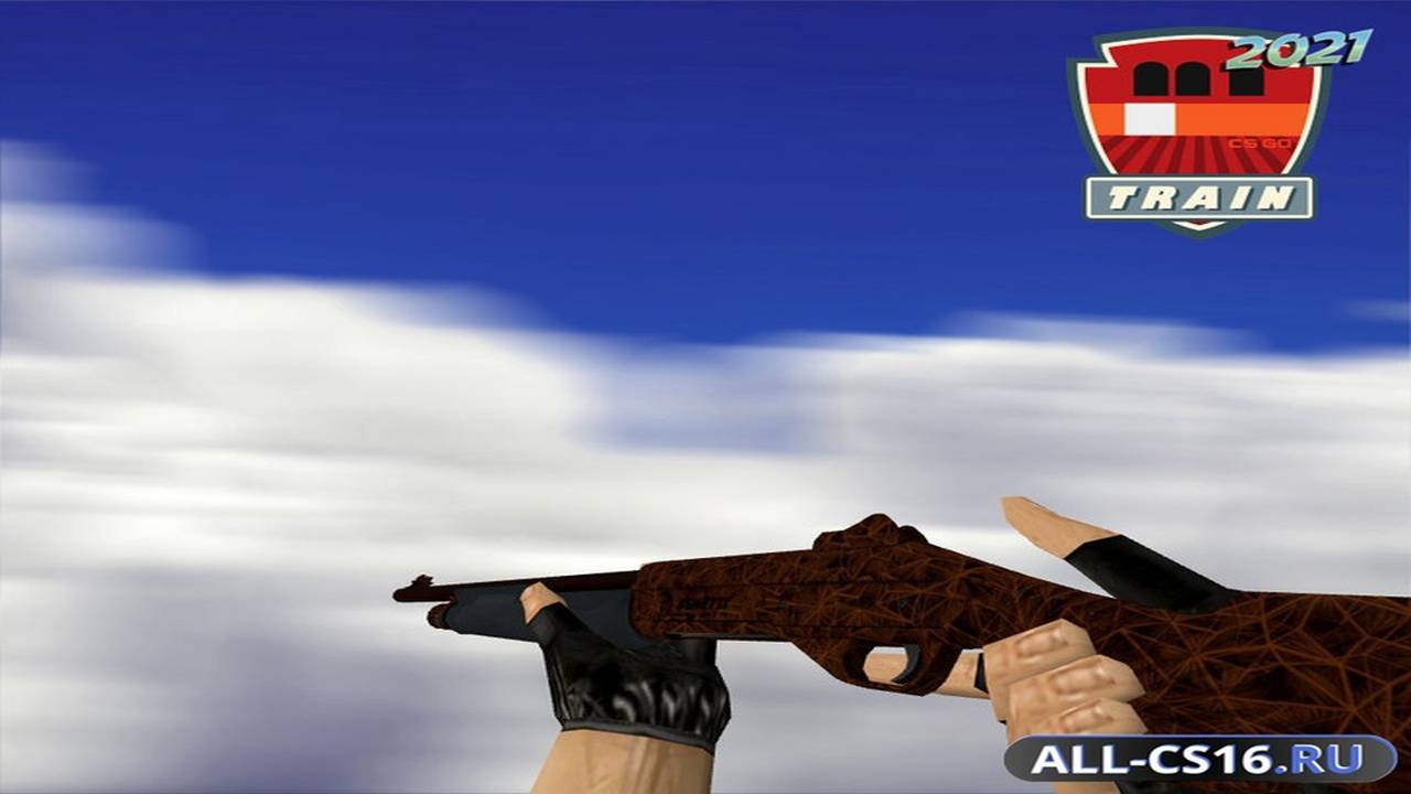 Модель оружия для CS 1.6 - Benelli M3 Nova | Красный кварц (Red Quartz)