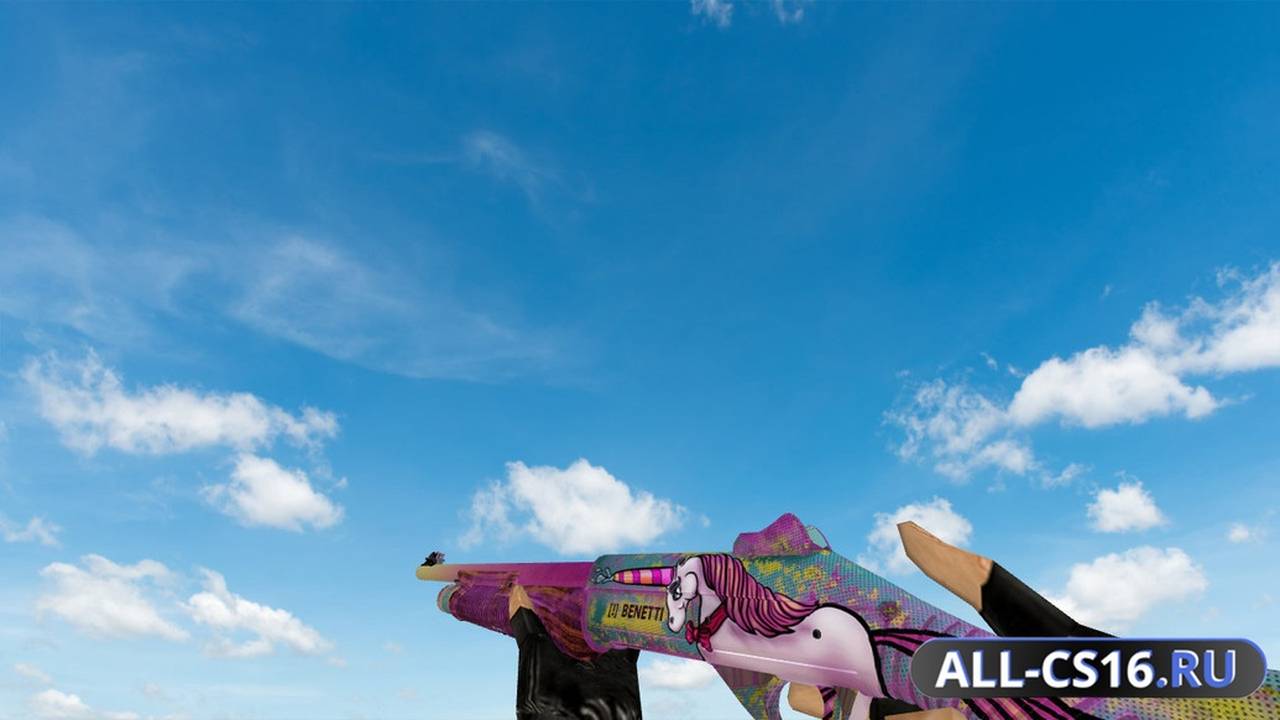 Модель оружия для CS 1.6 - Benelli M3 Nova Unicorn Power