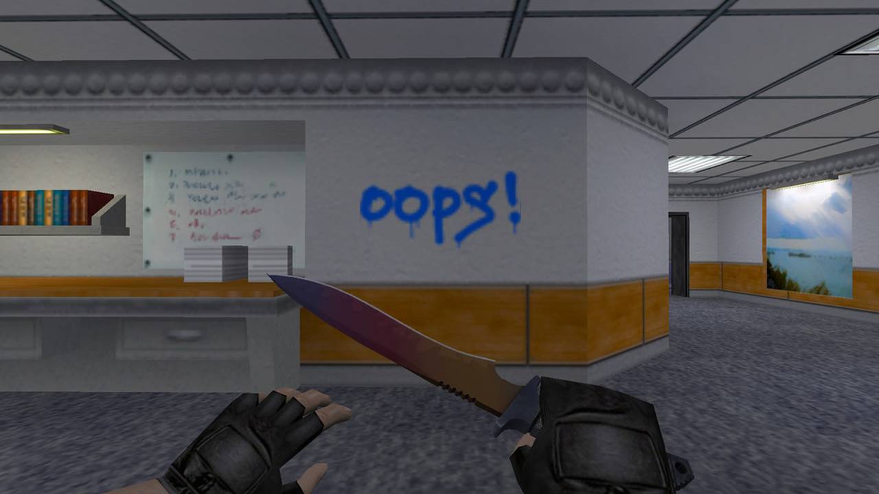 Граффити для CS 1.6 - Упс