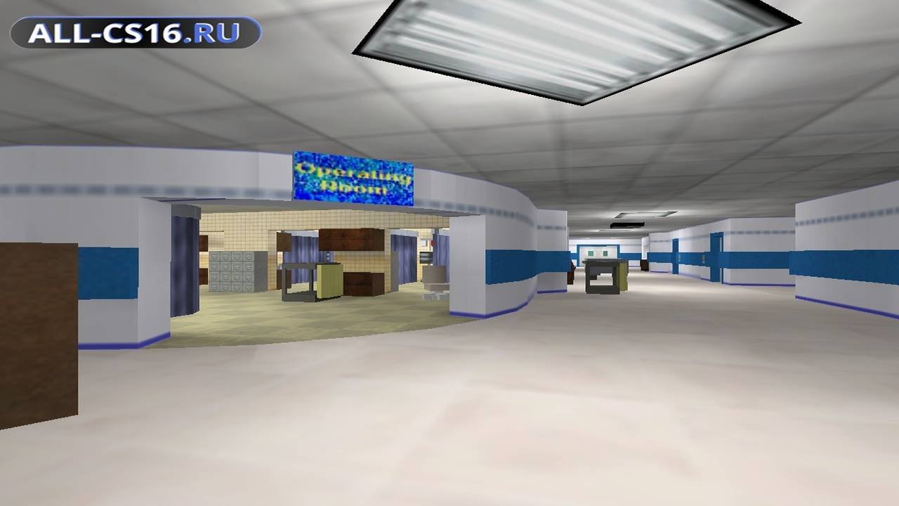 Карта «oschner_hospital» для CS 1.6 для CS 1.6