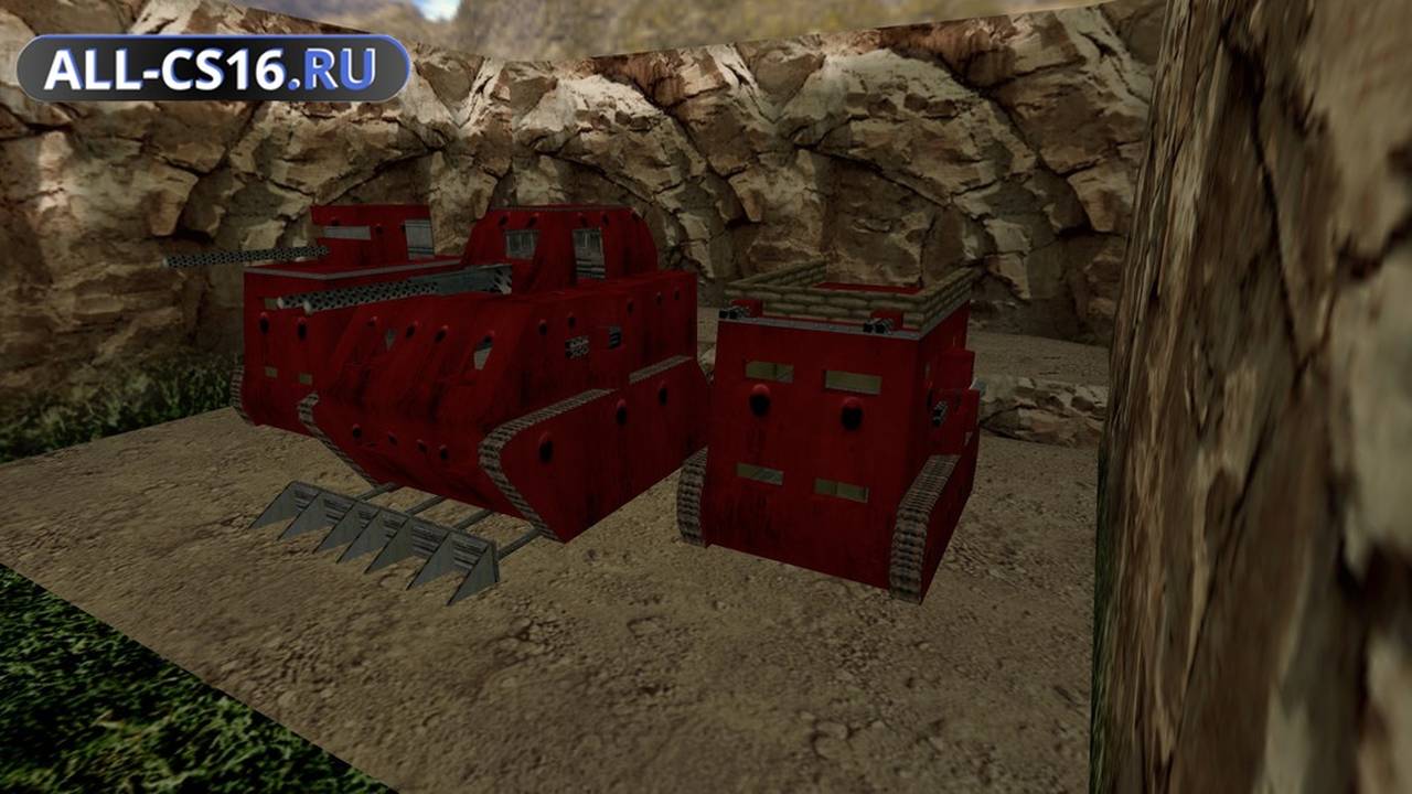 Карта «ow_cc_crazytank» для CS 1.6 для CS 1.6