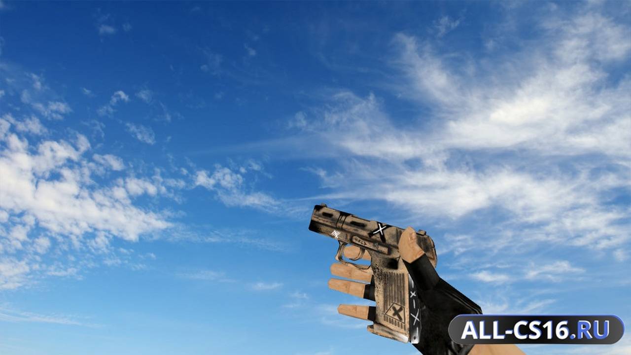 Модель оружия для CS 1.6 - P228 P2000 Trench