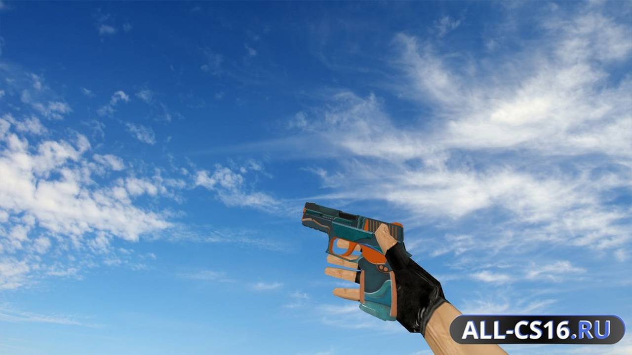 Модель оружия для CS 1.6 - P228 P250 Aquaique