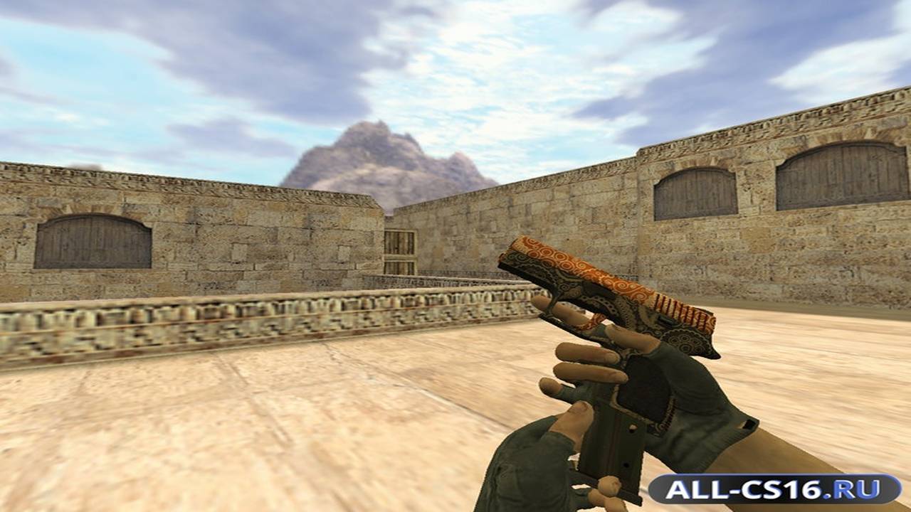 Модель оружия для CS 1.6 - P228 P250 Роспись