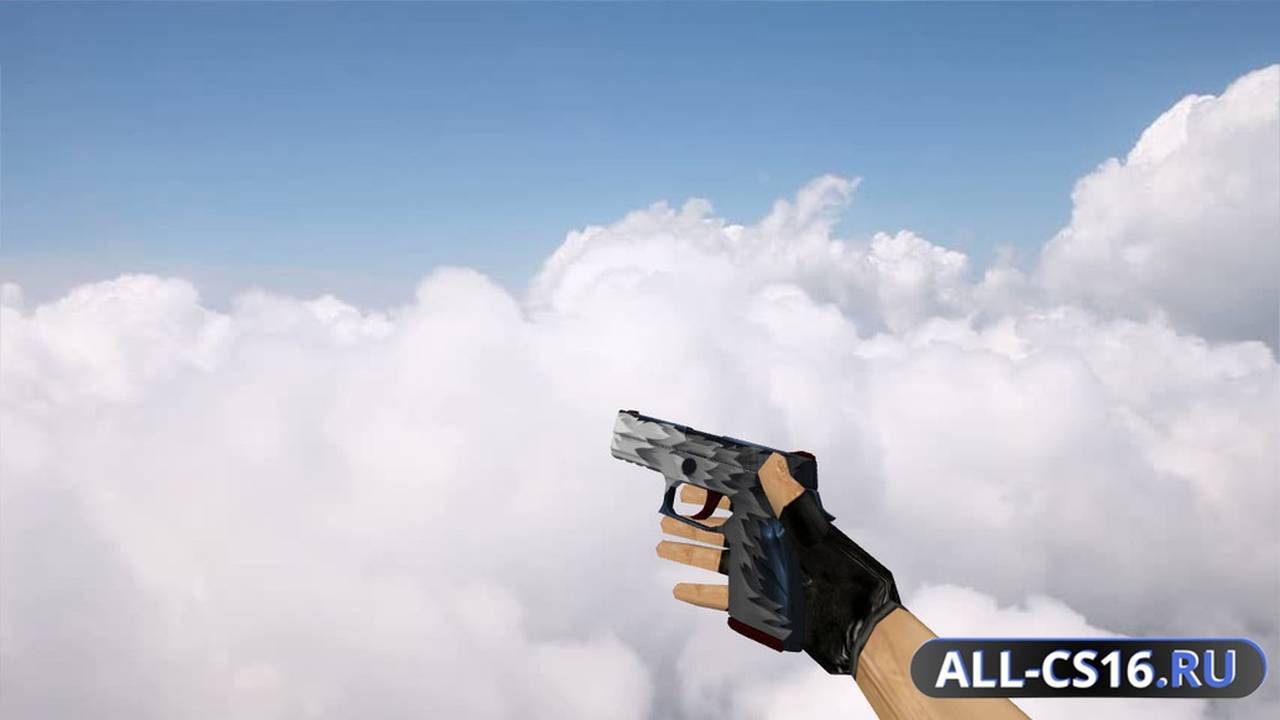 Модель оружия для CS 1.6 - P228 P250 White Fang
