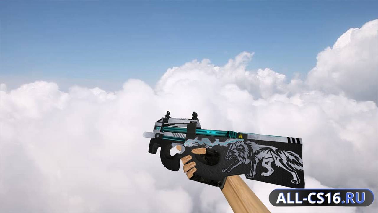 Модель оружия для CS 1.6 - P90 P90 Alpha