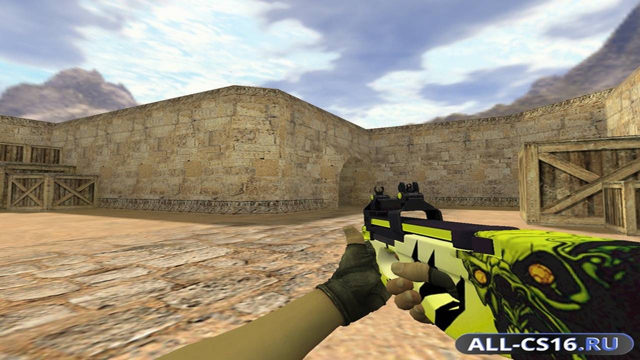 Модель оружия для CS 1.6 - P90 P90 Катализатор