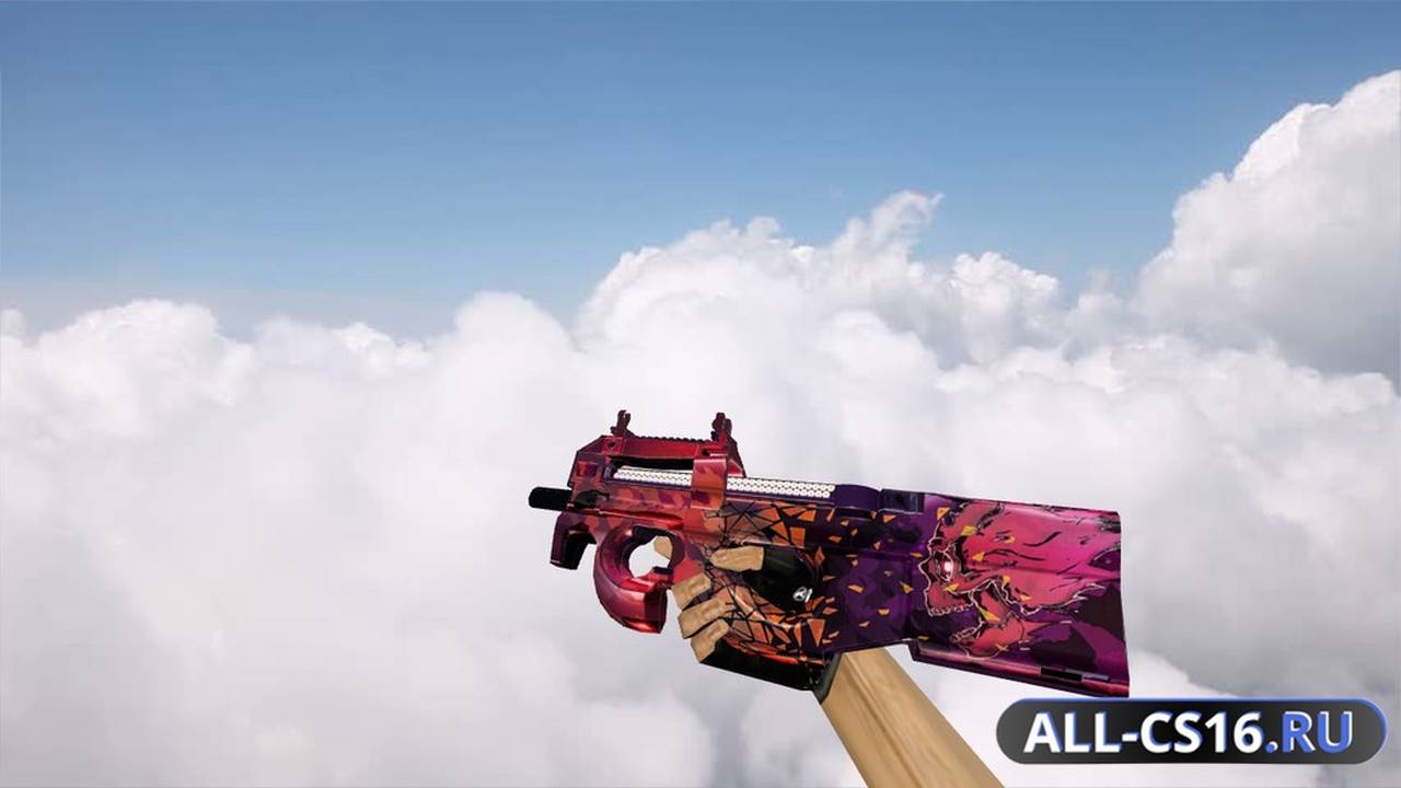 Модель оружия для CS 1.6 - P90 P90 Eternal Rebirth Patina
