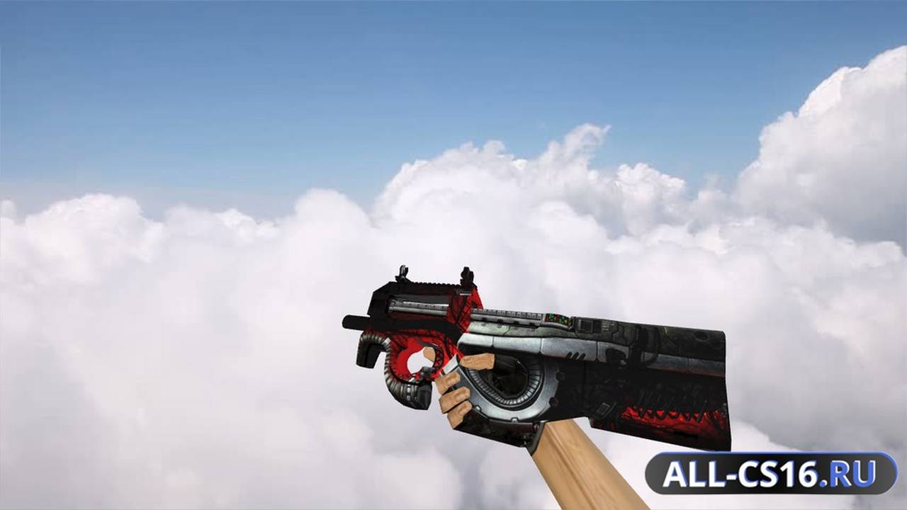 Модель оружия для CS 1.6 - P90 P90 Eye Spy