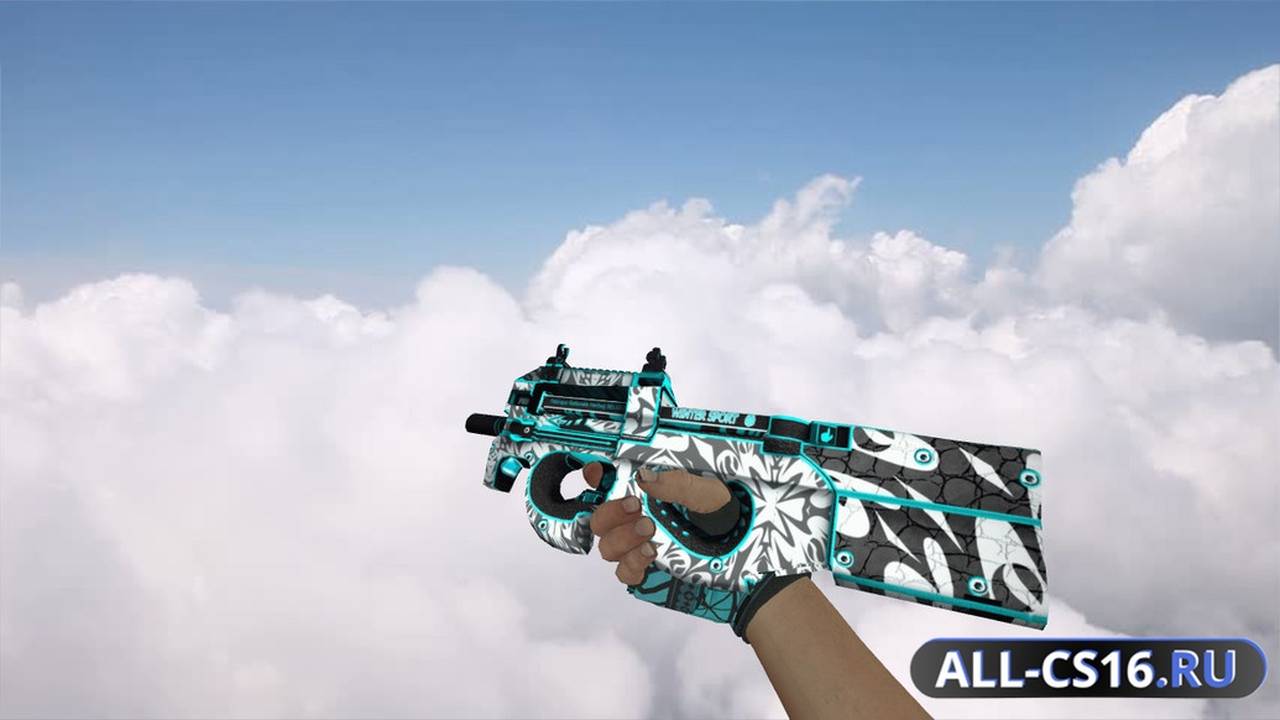 Модель оружия для CS 1.6 - P90 P90 | Снежный вихрь
