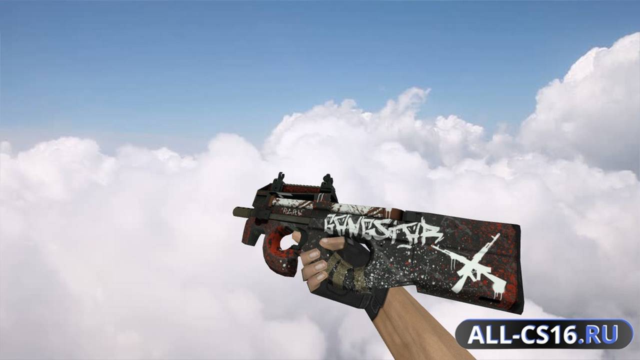 Модель оружия для CS 1.6 - P90 P90 Gangstar