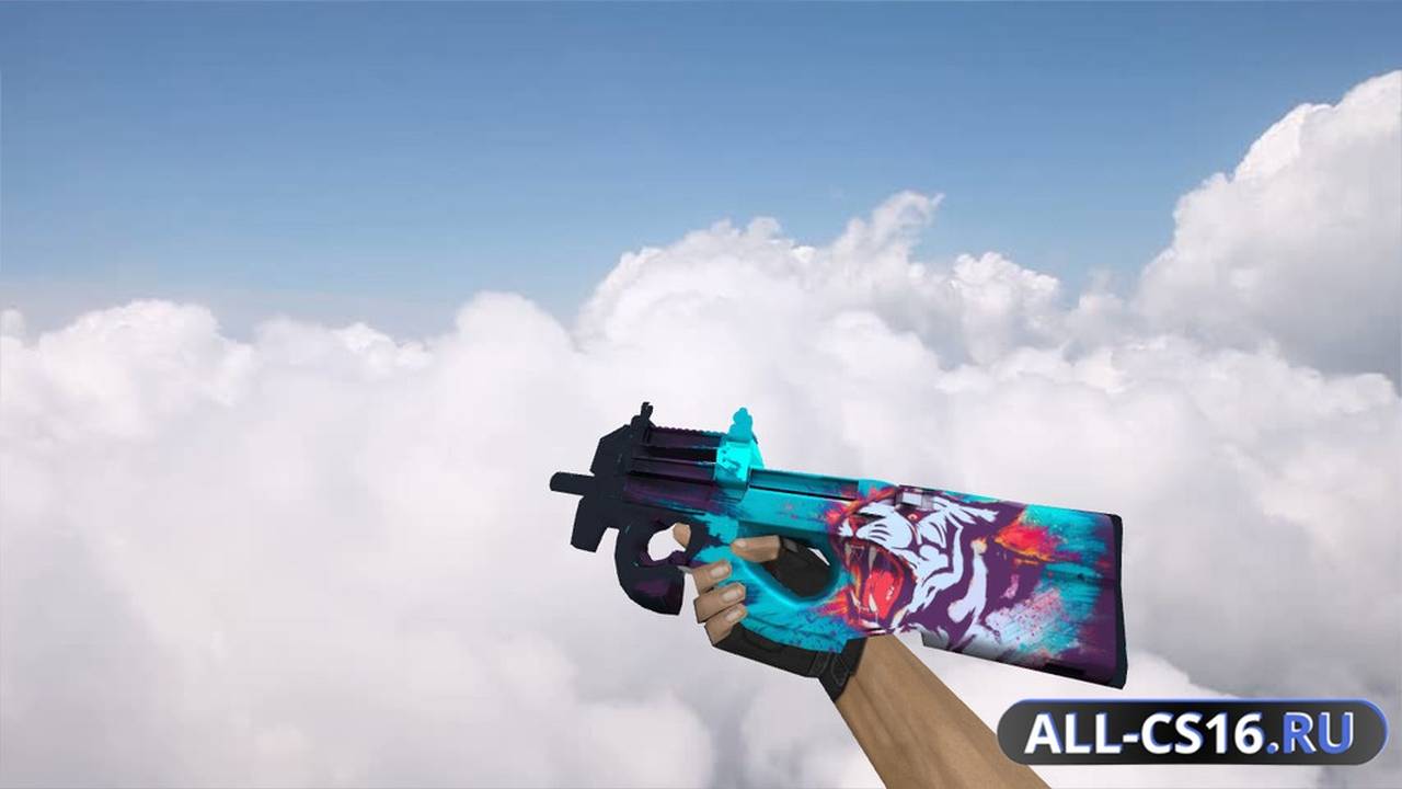 Модель оружия для CS 1.6 - P90 P90 Grimalkin