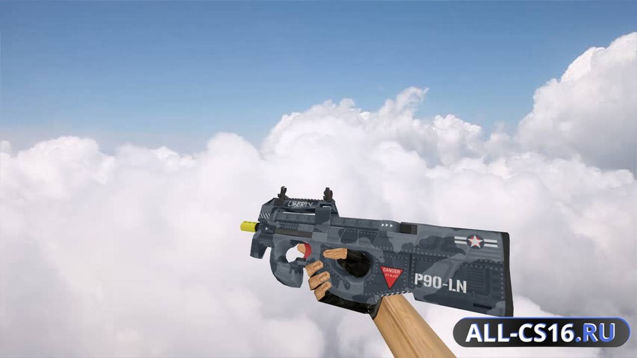 Модель оружия для CS 1.6 - P90 P90 Liberty