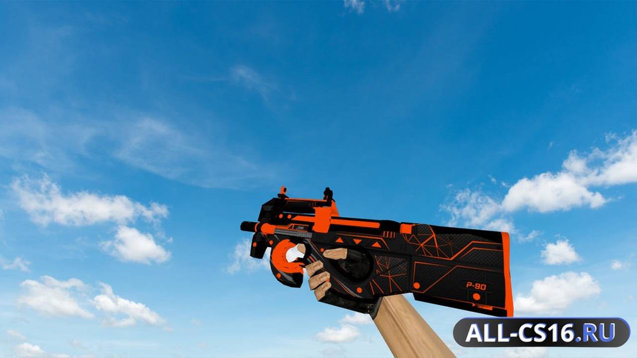 Модель оружия для CS 1.6 - P90 P90 Obstacle