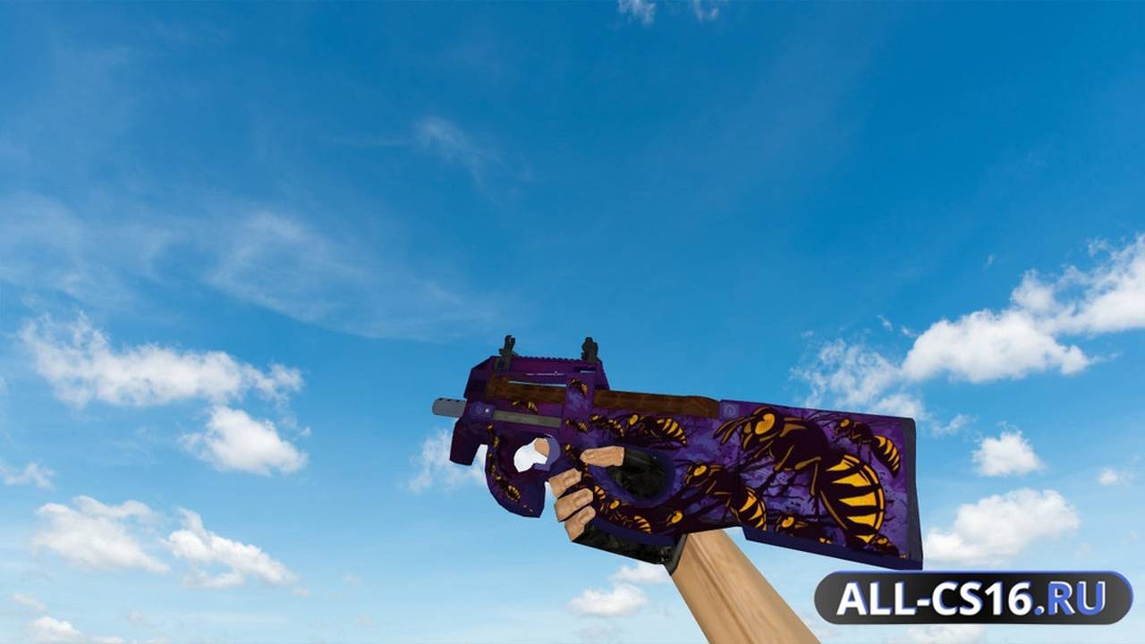 Модель оружия для CS 1.6 - P90 P90 The Swarp