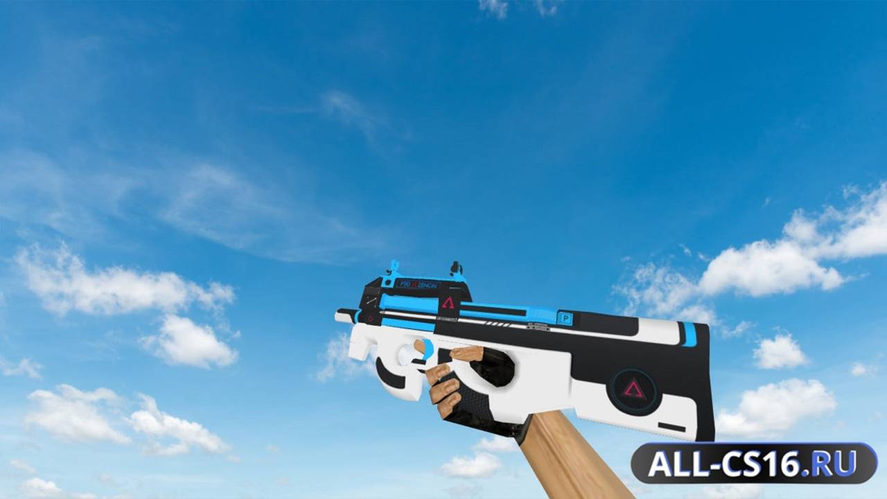 Модель оружия для CS 1.6 - P90 P90 Zenon