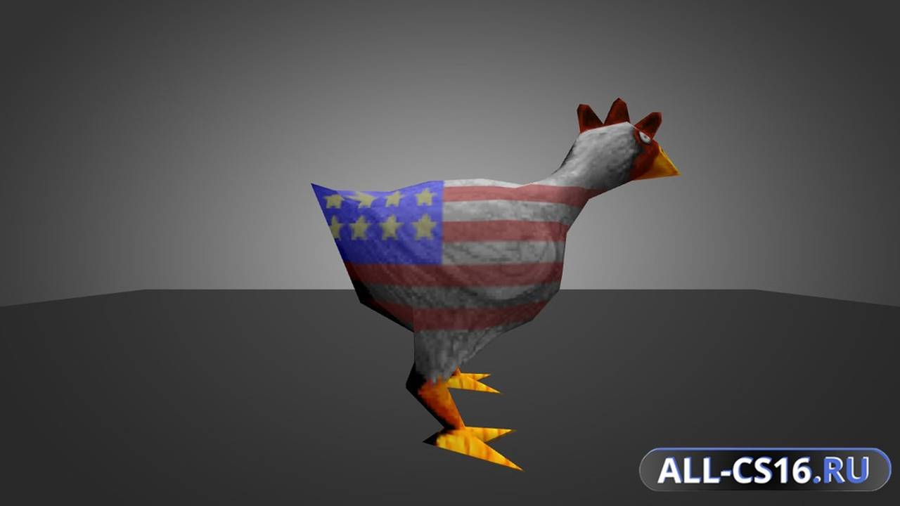 Модель для CS 1.6 - Patriotic Chicken Pack