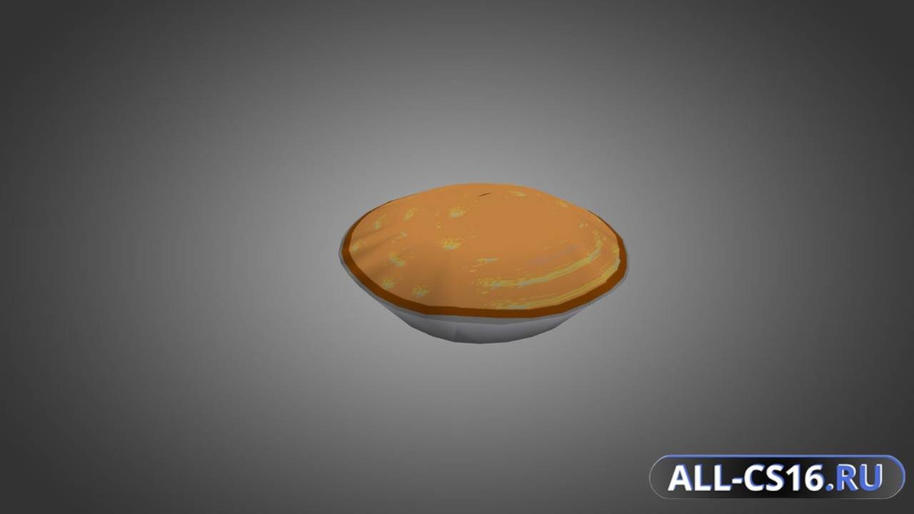 Модель оружия для CS 1.6 - Pie as Backpack