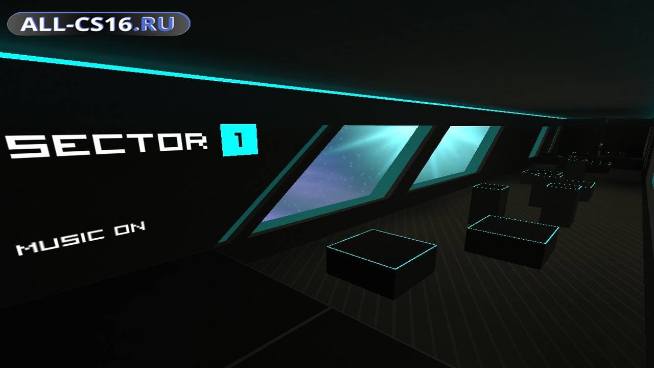 Карта «pixelhop» для CS 1.6 для CS 1.6