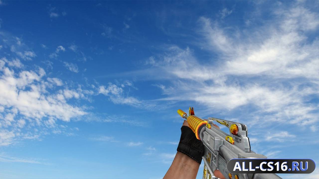 Модель оружия для CS 1.6 - Platinum Weapon Pack