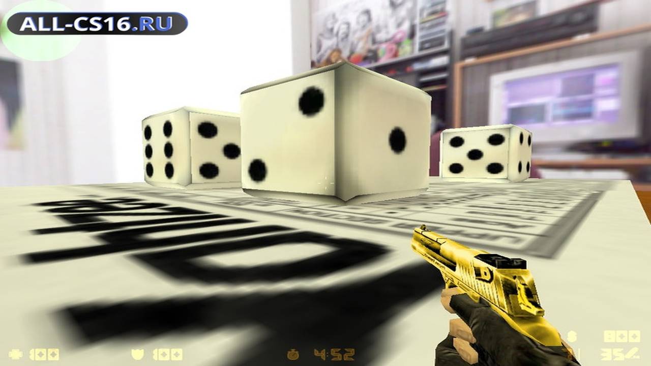 Карта «po_diceworld» для CS 1.6 для CS 1.6