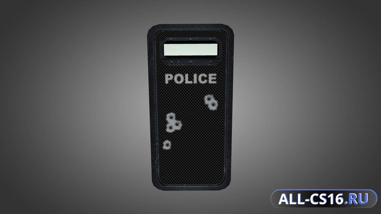 Модель оружия для CS 1.6 - Police Carbon Shield