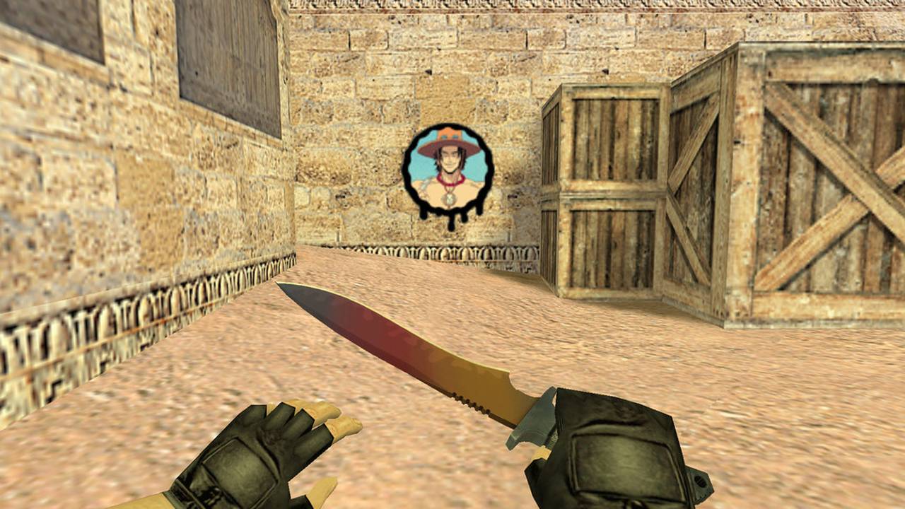 Граффити для CS 1.6 - Портгас Д. Эйс