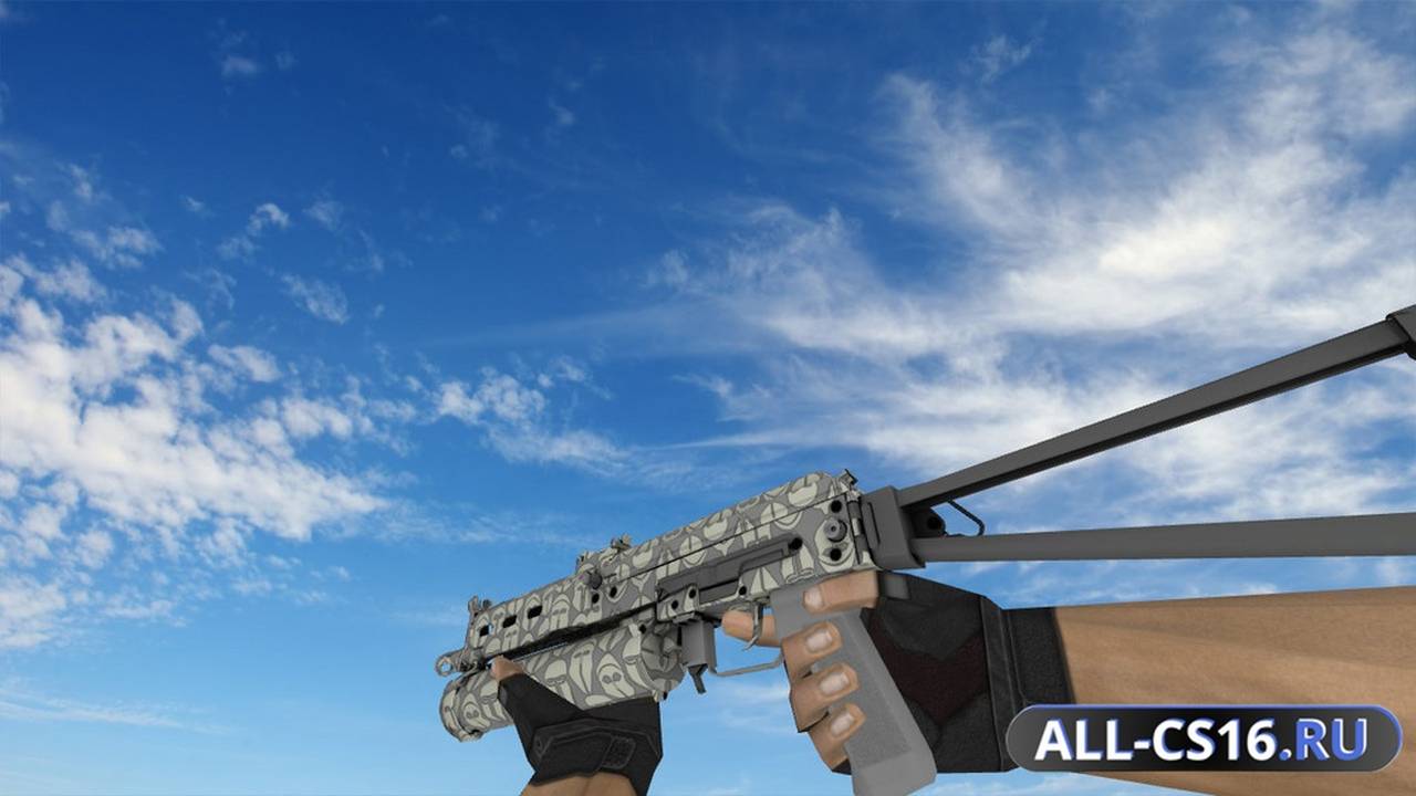 Модель оружия для CS 1.6 - P90 PP-19 Bizon | Аид