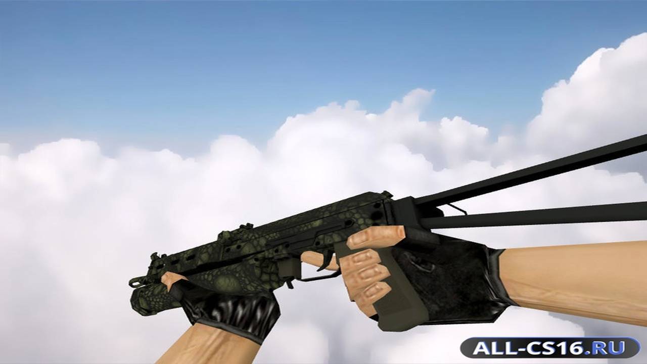 Модель оружия для CS 1.6 - P90 Бизон