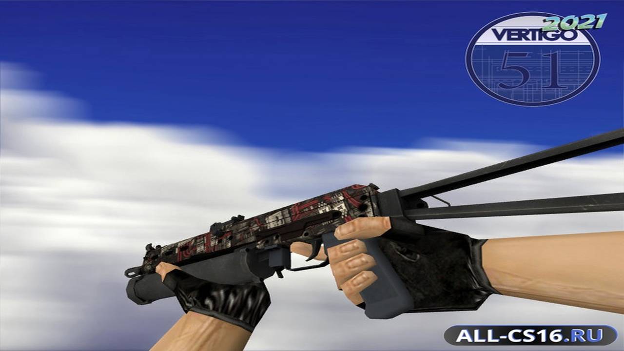 Модель оружия для CS 1.6 - P90 ПП-19 «Бизон» Breaker Box