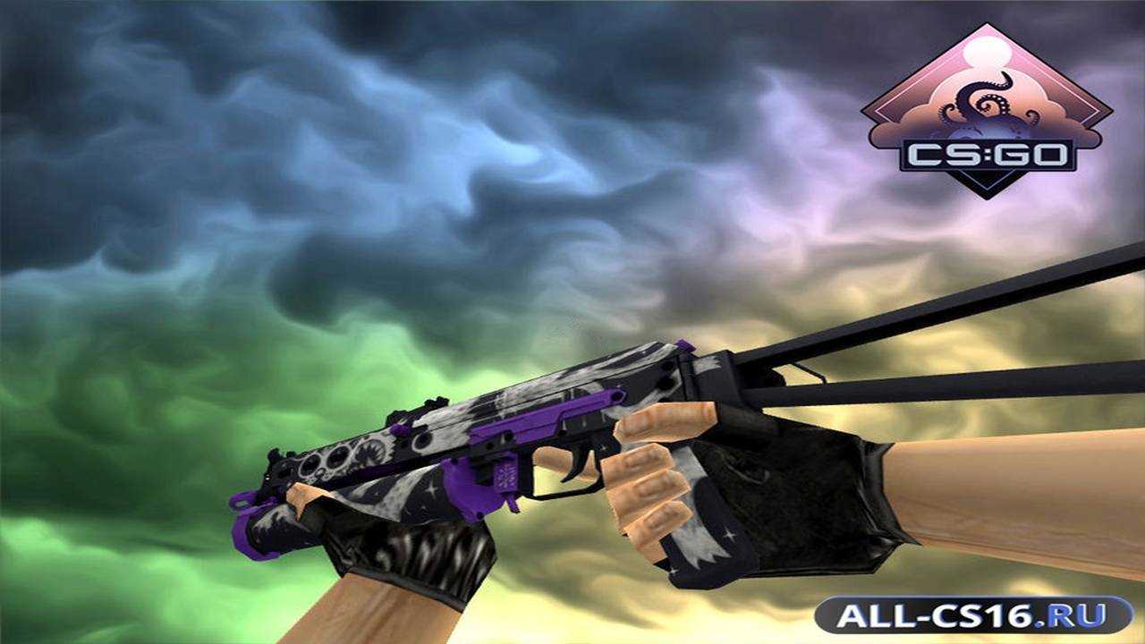 Модель оружия для CS 1.6 - P90 Бизон