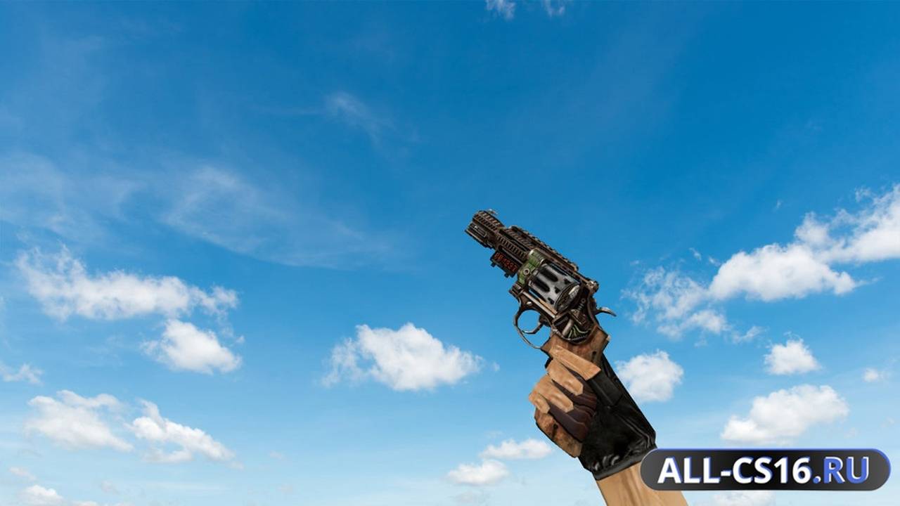Модель оружия для CS 1.6 - Deagle R8 Revolver Alchemist