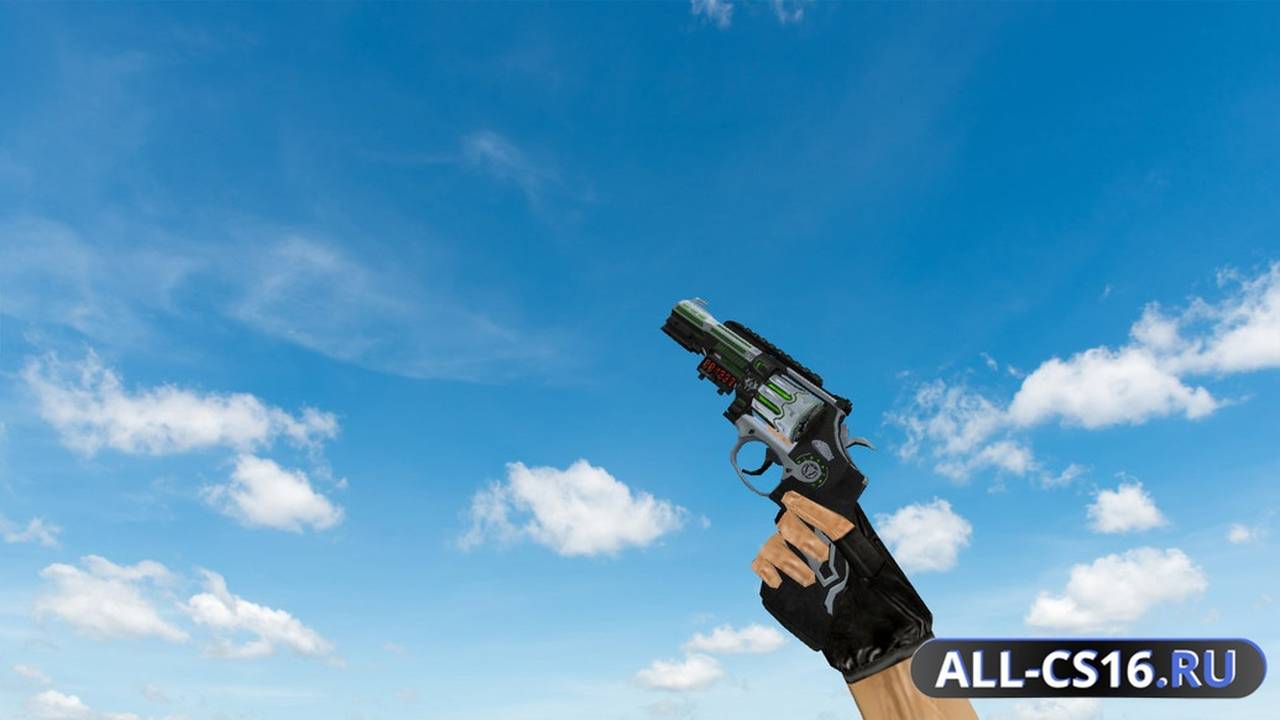 Модель оружия для CS 1.6 - Deagle R8 Revolver Alien