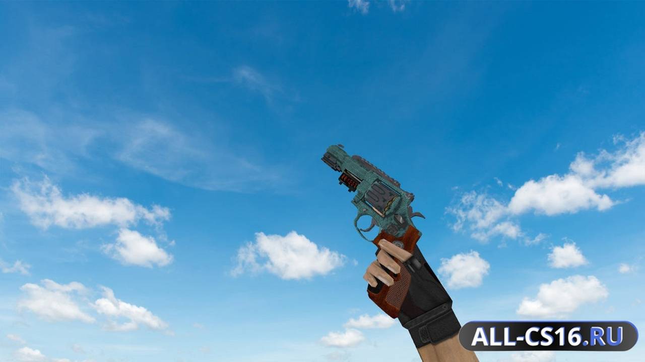Модель оружия для CS 1.6 - Deagle R8 Revolver Bark Beetle